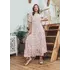 Женское летнее платье Мира Marca Moderna розовое с цветочным принтом
