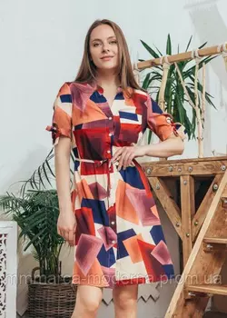 Платье Инга Marca Moderna геометрический узор