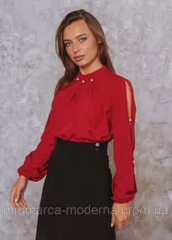 ТМ Marca Moderna Рубашка Алиса цвет красный