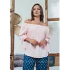 Женская блузка Мара Marca Moderna светло-розовая