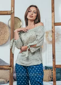 Женская блузка Мара Marca Moderna с принтом