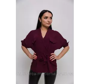 Женская блузка Элина Marca Moderna бордовая