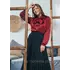 Женская юбка плиссированная Солье Marca Moderna черная